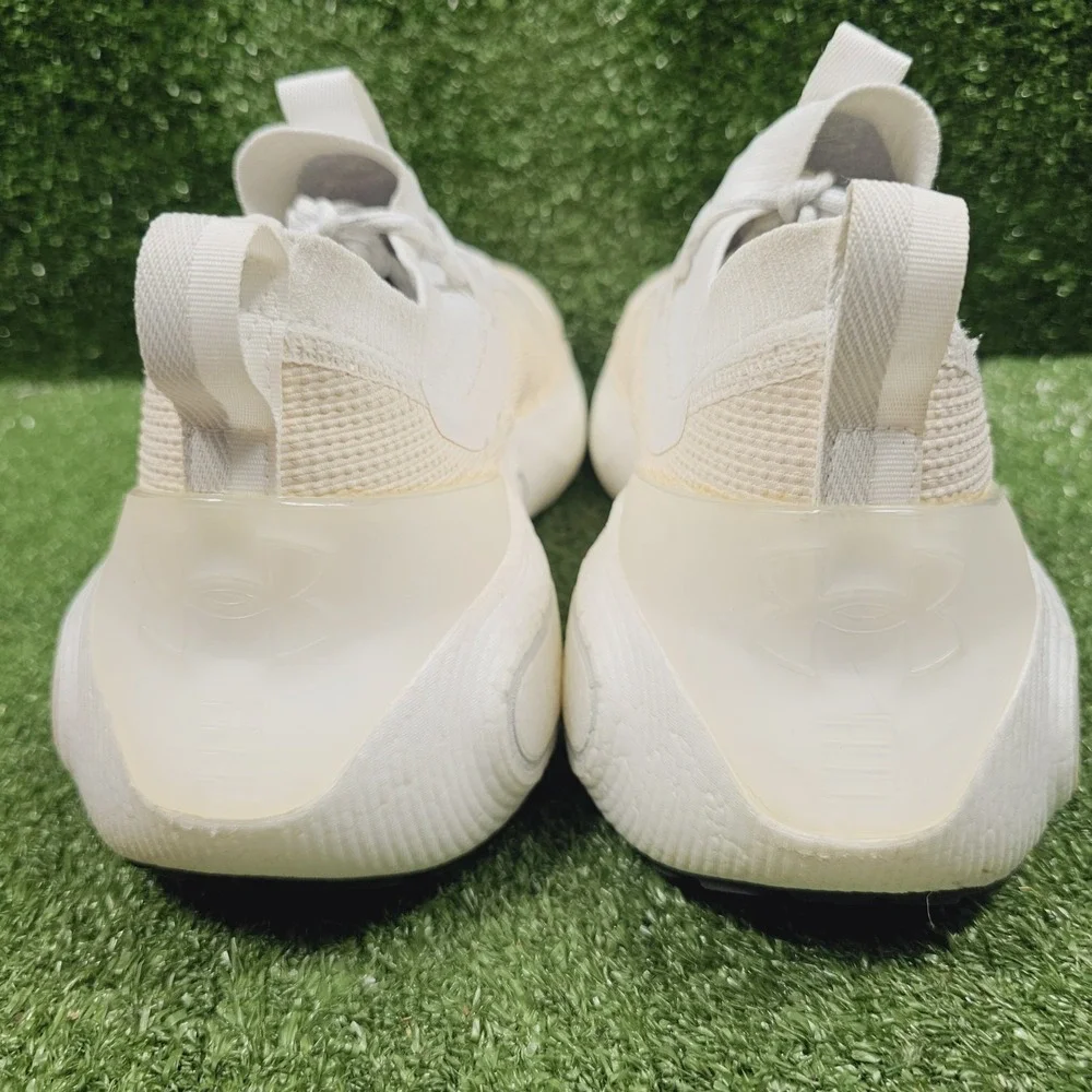 Under Armour HOVR Phantom 4 Off White Athletic Running Sneakers Mens Size 13‎
